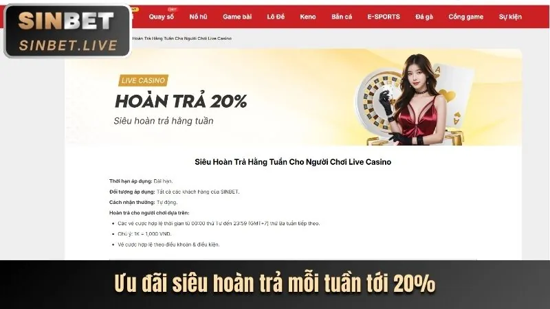 Hoàn trả cược thua ACB888